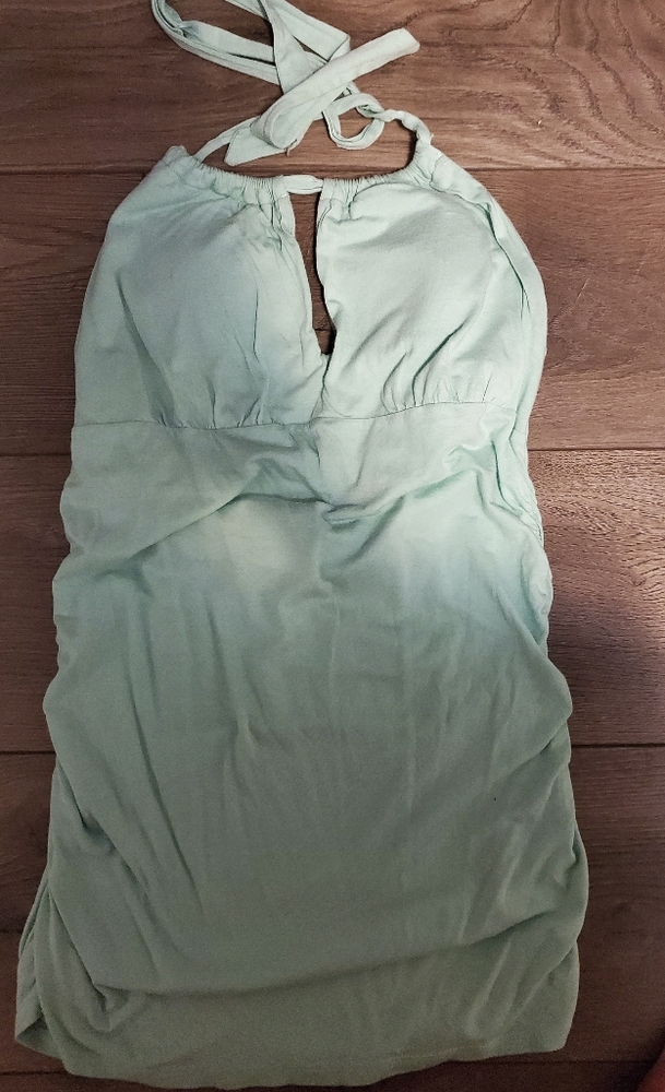 Mint Green Bra Halter Top